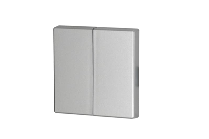 Eaton double rocker silver 55x55 mm (126048)
