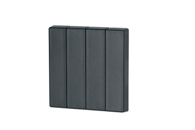 Eaton 4-gang rocker anthracite 55x55 mm