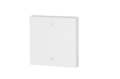 Eaton 147589 Single Rocker 55x55 mm Pure White with 0/1 Symbols