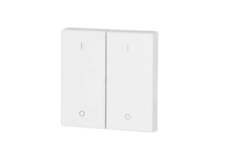 Eaton Double Rocker White 55x55 mm 1/0 (147593)