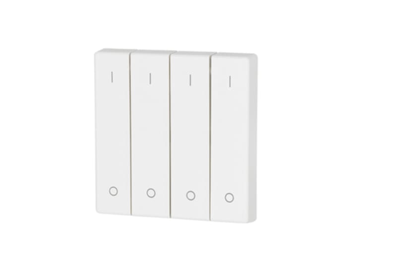 Eaton 147597 CWIZ-04/11 4-Gang Rocker White 55x55 mm with 0/1 Markings