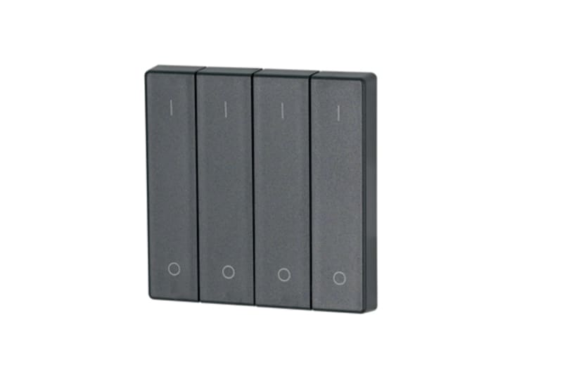 Eaton 4-Gang Rocker Anthracite 55x55 mm 1/0 (147600)
