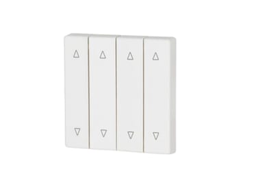 Eaton 4-Gang Rocker Pure White 55x55 mm On/Neutral