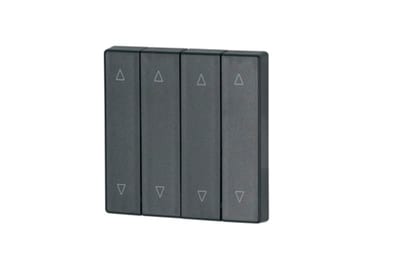 Eaton 4-Gang Rocker Anthracite 55x55 mm On/Neutral
