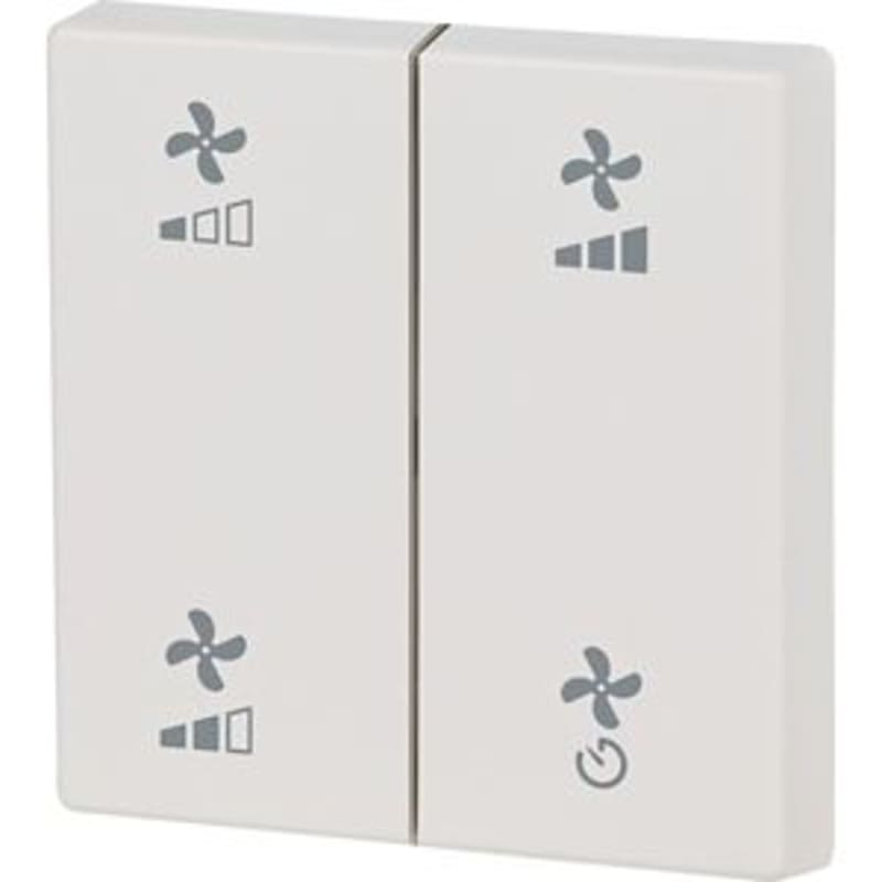 Rocker Double Glossy White VENT (CWIZ-02/61)