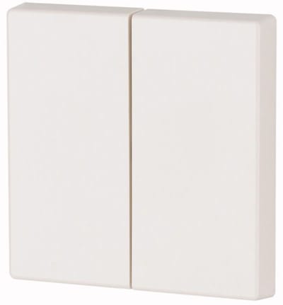 Eaton CWIZ-02/38 Rocker Double, Glossy Signal White