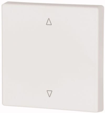 Eaton CWIZ-01/58 Single Rocker Glossy Signal White with Arrow Symbols