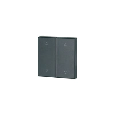 Eaton Double Rocker Matte Black 55x55 mm Up/Down