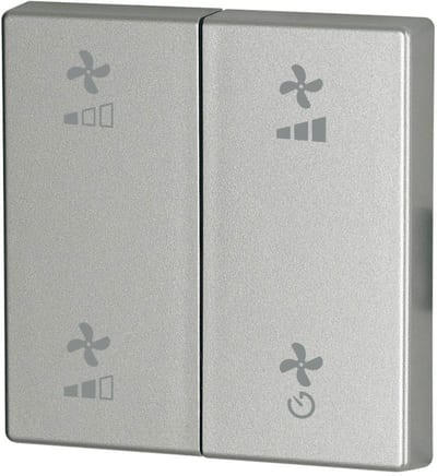 Matt silver double, Fan Symbol