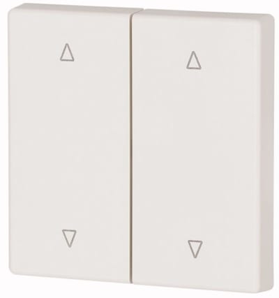 Eaton Alpine White Double Rocker 55x55 mm Up/Down