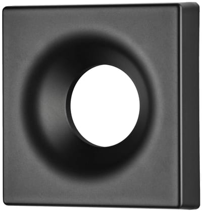 Matt black, 55X55 cover for bev.sensor