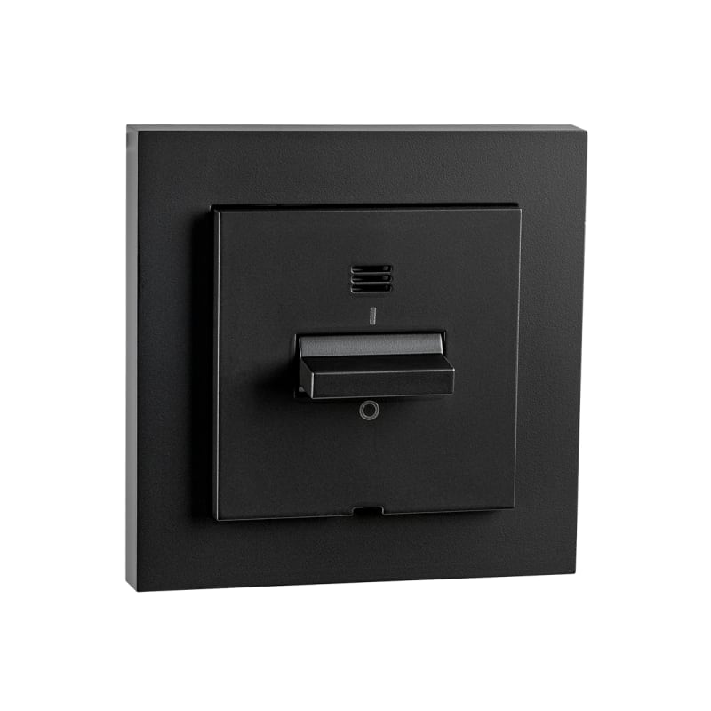 Switch WITH LIGHT IF 2-Pole Black (1409894)