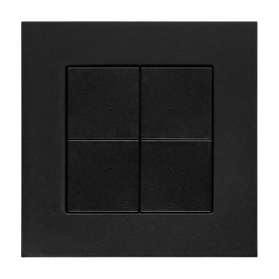Switch/imp inf 4X1 pole 16A - S55 black