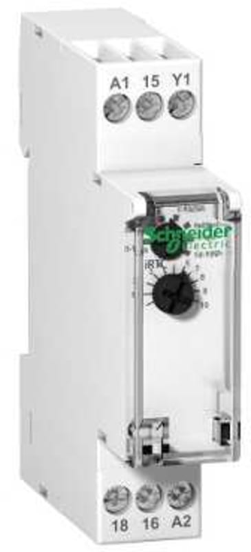Schneider Electric A9E16067 iRTC relay- delays de-energizing a load upon opening- 1 O/C - Uc 24-240VAC/24VDC