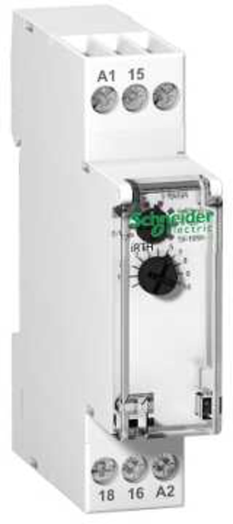 Schneider Electric iRTH relay-applies a time delay to de-energizing a LOAD-1C/O- Uc 24-240VAC/24VDC A9E16068
