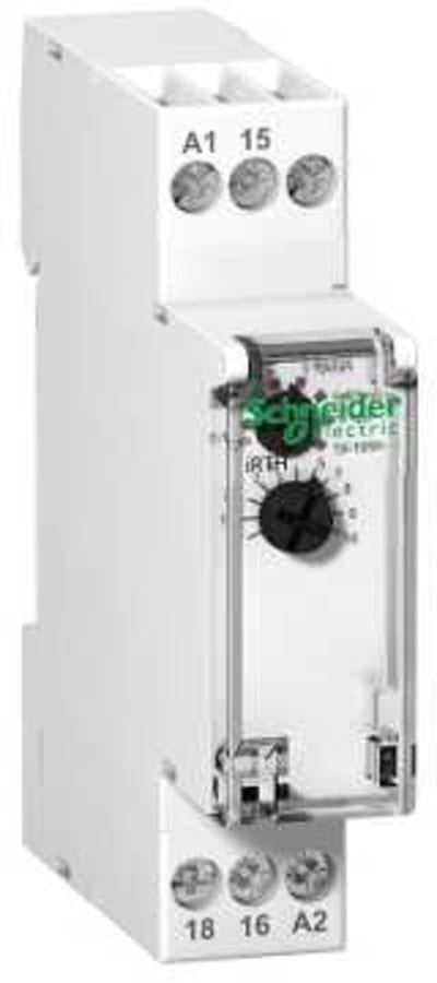 Schneider Electric iRTH relay-applies a time delay to de-energizing a LOAD-1C/O- Uc 24-240VAC/24VDC A9E16068
