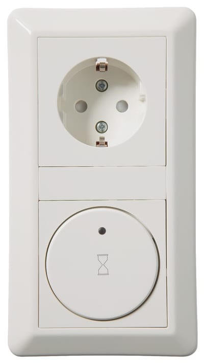 Timerkit with EARTH Recessed POLAR WHITE