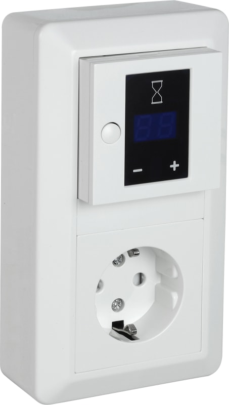 Time Switch Set 16A 2POL POLAR WHITE (EKO07086)