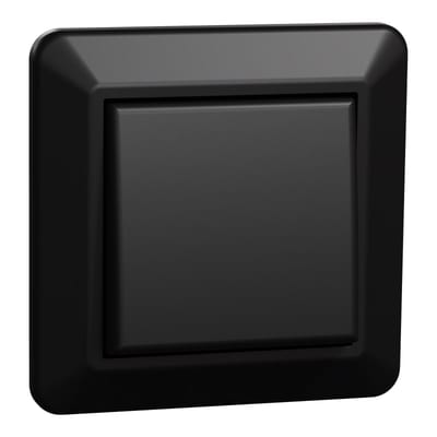 Switch 1 Pole Flush RS Black