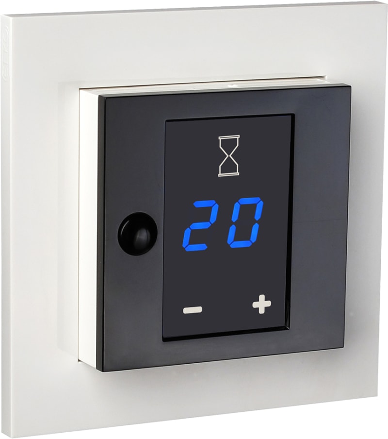 Plus Display Time Switch 16A POLAR WHITE (EKO05987)