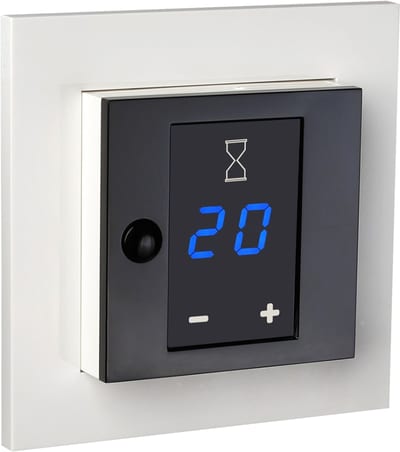 Plus Display Time Switch 16A POLAR WHITE