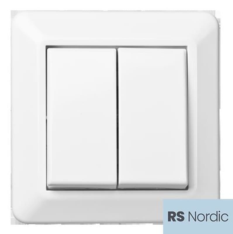 Switch 5 Series Flush RS PURE WHITE (EKO30103)