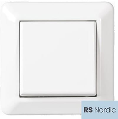 Switch 6 Two-Way Push-In Flush RS PURE WHITE
