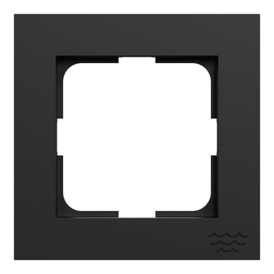 Frame 1-Hole Plus HP Black