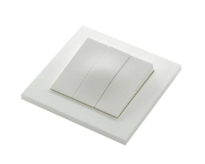 PLUS Switch Recessed 1+1+1 POLAR WHITE