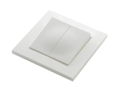 PLUS Switch Recessed 6-6 POLAR WHITE