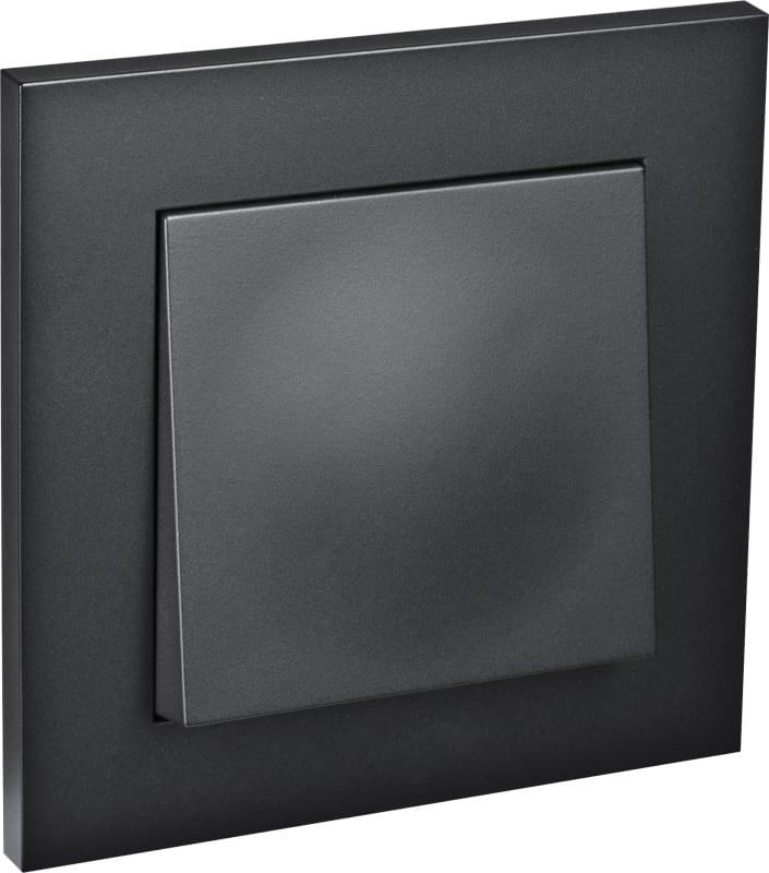 PLUS Switch Recessed 6 Black (EKO03751)