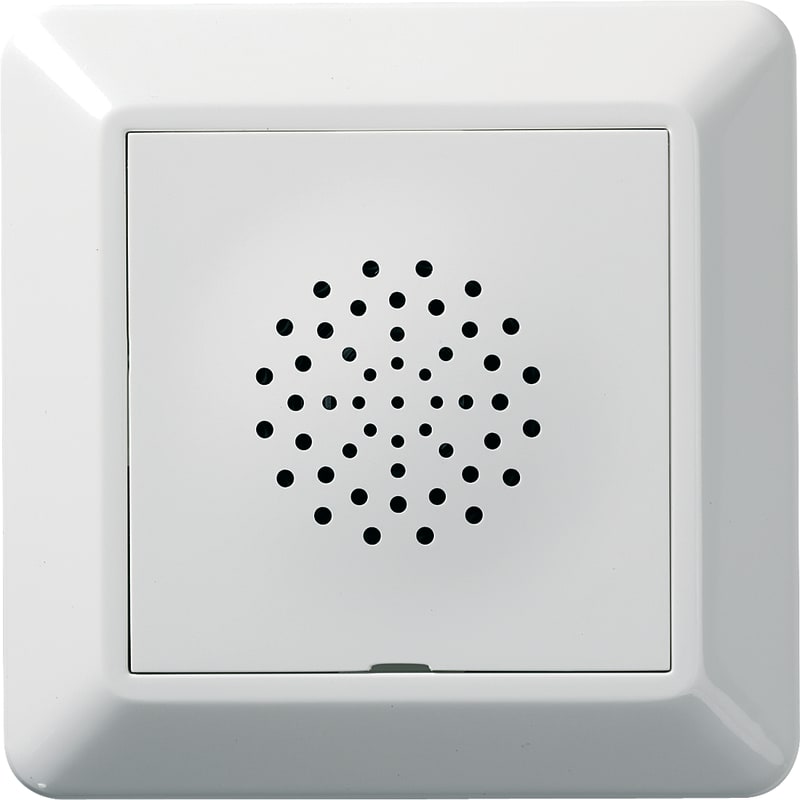 ELKO RS16 Flush-Mounted Door Bell 24 V AC/DC Polar White (EKO04845)