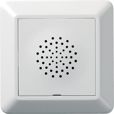 ELKO RS16 Flush-Mounted Door Bell 24 V AC/DC Polar White
