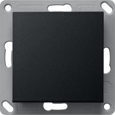 Wall Transmitter Bluetooth, Single, System 55, Black Matt