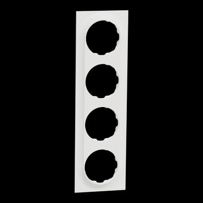 Frame 4-Hole One PURE WHITE