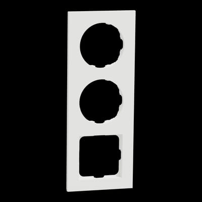 Frame 3-Hole universal One PURE WHITE