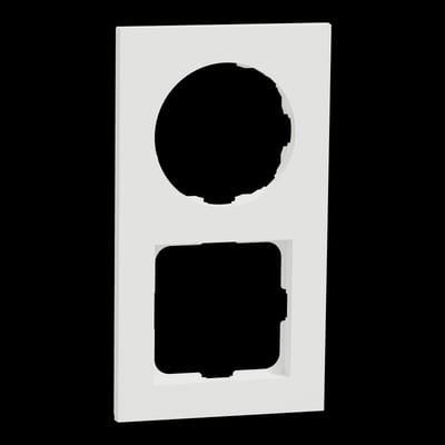 Frame 2-Hole universal One PURE WHITE