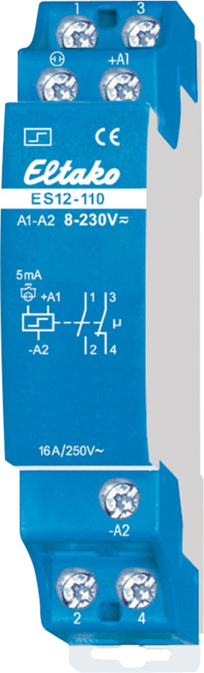 Impulse Switch 1NO+1NC 16A/250V AC