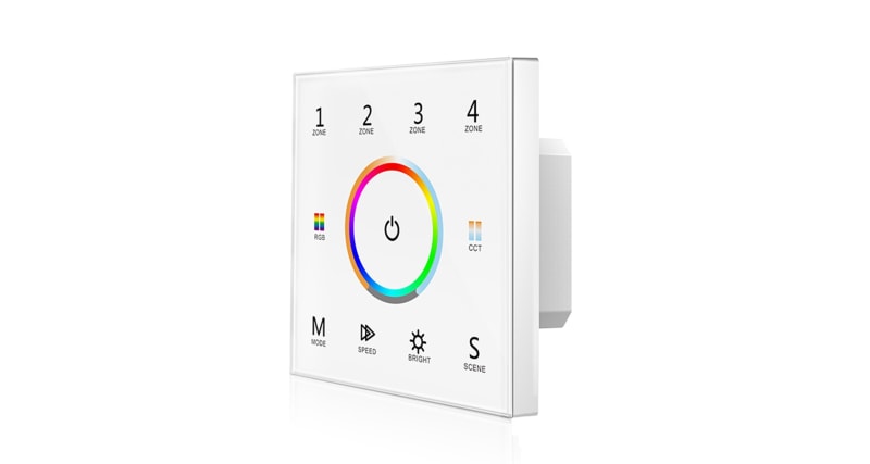 RF WALL Control R86 DMX 4ZONE RGB/TW WH (Q1929)