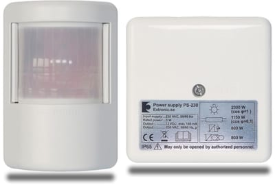 nortronic PD 230 Wall-Mounted PIR Sensor with 230 V Relay
