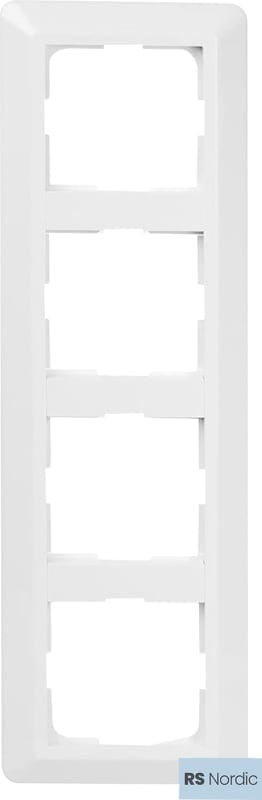 Frame 4-Hole RS PURE WHITE