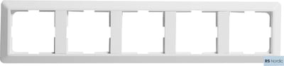 Frame 5-Hole RS PURE WHITE