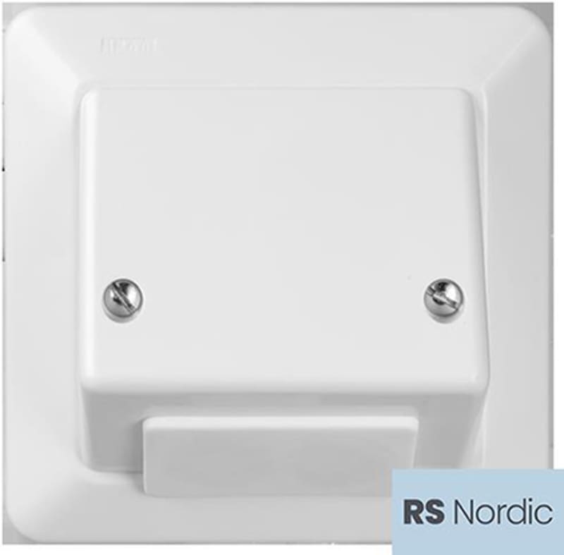 Connection Set IP44 RS PURE WHITE (EKO30176)