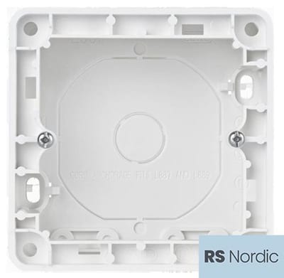Single jacket 35mm RS PURE WHITE