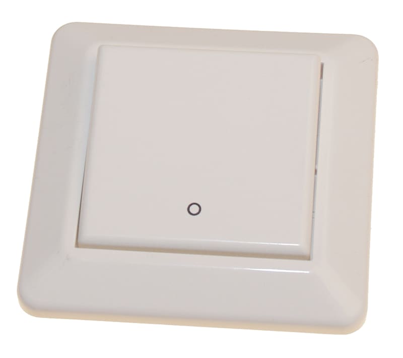 Switch 2-Pole RECESSED H16/2 in (EKO05119)