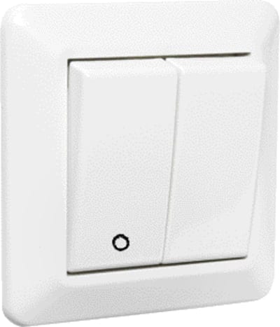 Switch 2+1-P.RECESSED H16/2+1