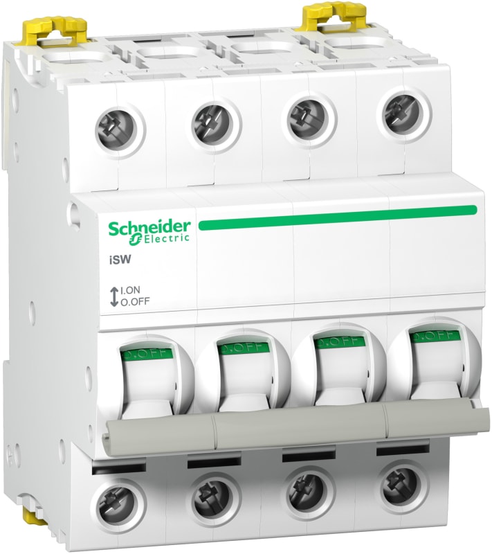 Schneider Electric switch disconnector iSW - 4P - 63 A - 415 V A9S65463