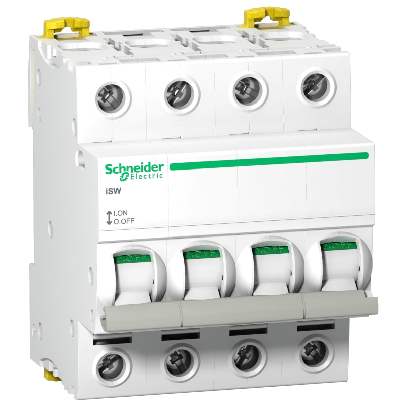 Schneider Electric switch disconnector iSW - 4P - 100 A - 415 V A9S65491