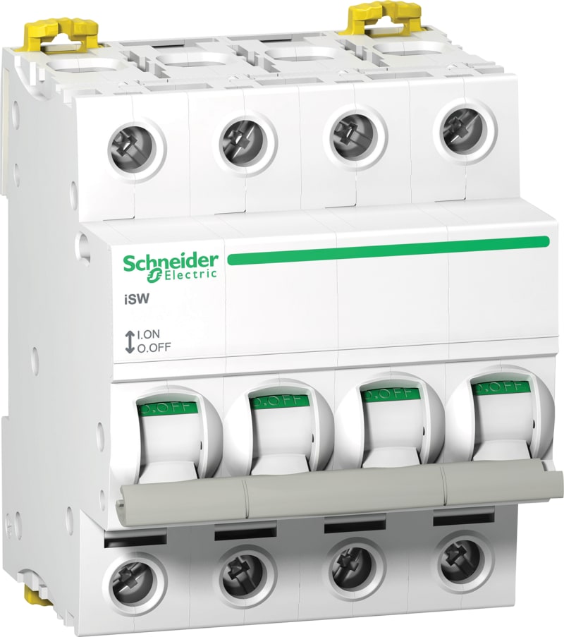 Schneider Electric switch disconnector iSW - 4P - 125 A - 415 V A9S65492