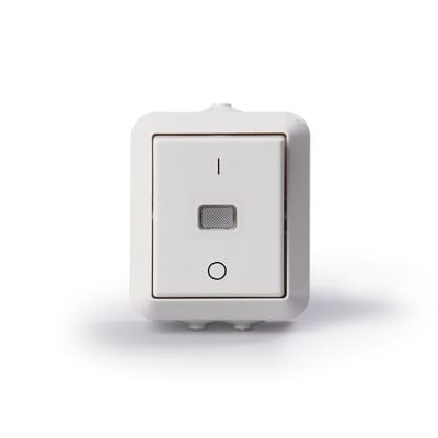 Switch 2-Pole, WALL-MOUNTED, IP44
